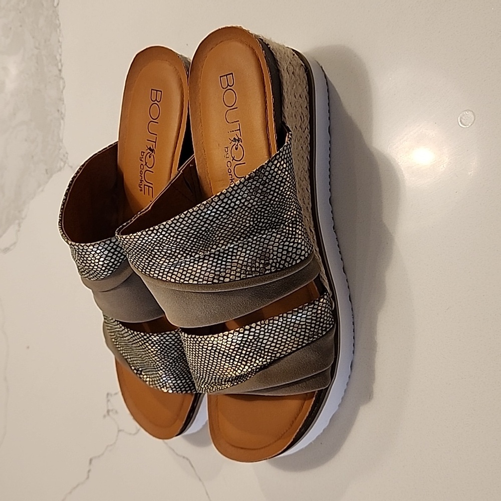 Boutique by Corkys wedge sandal